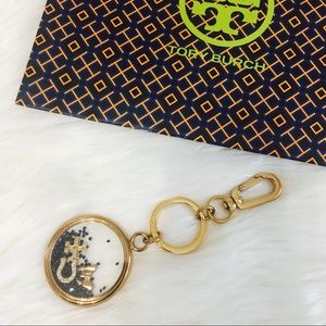 Tory Burch Accessories - {Tory Burch} Sylbie Glitter Key Fob Tory Burch Accessories - {Tory Burch} Sylbie Glitter Key Fob